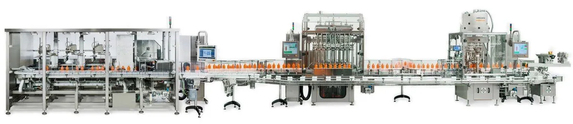 Línea de envasado flexible RATIONATOR completa